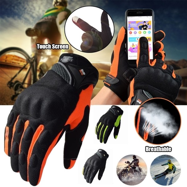 Motorcykelhandskar Herr Racing Gant Motorcykelhandskar Green M