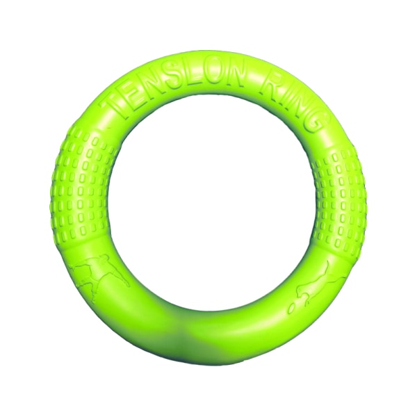Pet Flying Discs Træningsring Trækker Slip Bite Flydende legetøj red 18cm(diameter)