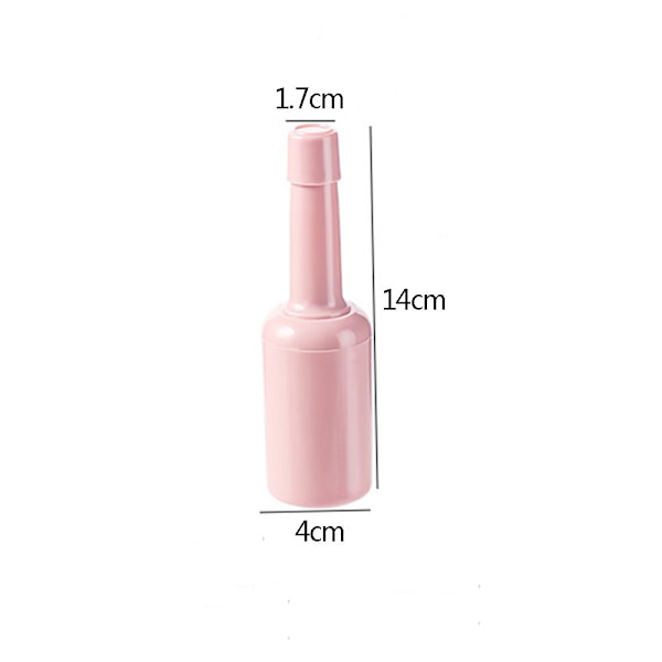 Köksmaterial 3 i 1 multifunktionell gurkskivare Skalare Grönsaksskärare Vitlökskvarn pink