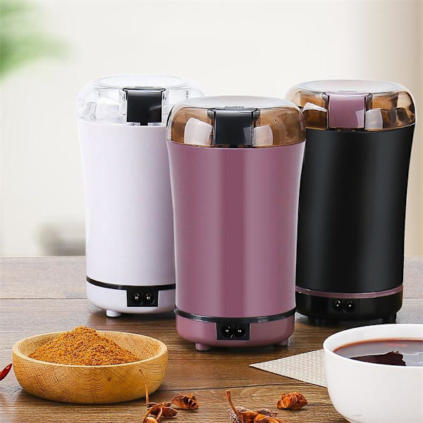 Electric Coffee Mill Pulverizer kotitalouksien yrttikuivamylly purple 50ml
