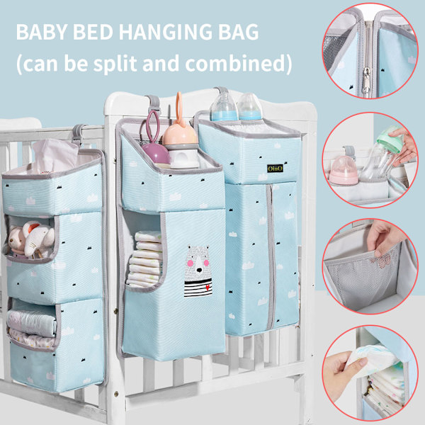 Baby ta emot väska hängande påsar blue