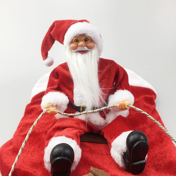 Hundejulekostume Julemandstøj Ridetøj red double extra large