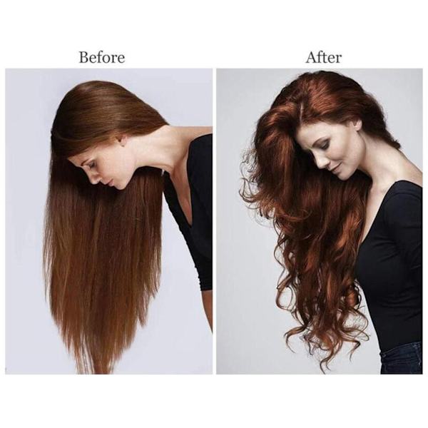 Curling Rod Lazy Curler Hair Curler Frisörverktyg champagne Hair curler (without hair clips)
