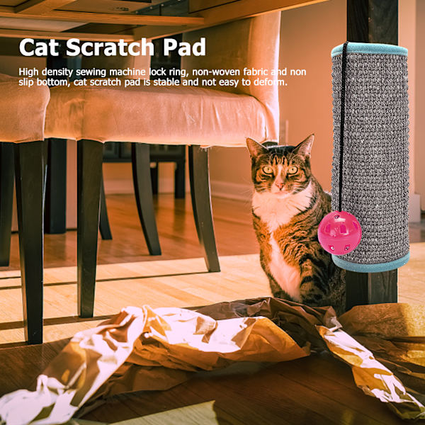 Cat Scratcher Sisal Mat Board Cat Scratch Claw Sharpener light sisal 24.5*831.5cm