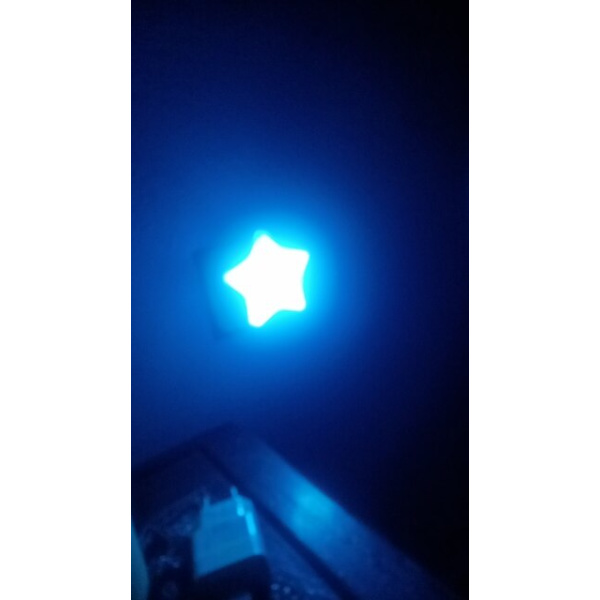 Star nattljus fjärrkontroll induktion blue