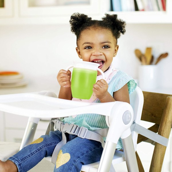 Miracle 360ᵒ Learning Mug - Grön/Blå - 207ml, set med 2