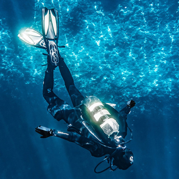 1 par sommardykarhandskar Snorkling Paddling Surfing Kajakpaddling Kanotpaddling Våtdräkt Handskar Vattensportvantar green m