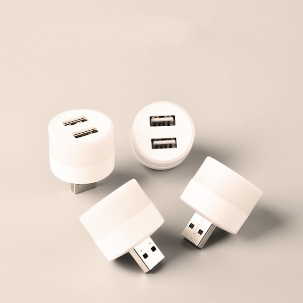 Pluggljus power för nödljus white light