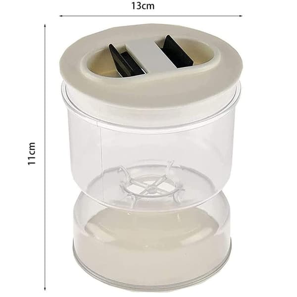 Separation Pickle Burk Pickle Burk Pickle Flip Pickle Container white 11*11*13cm
