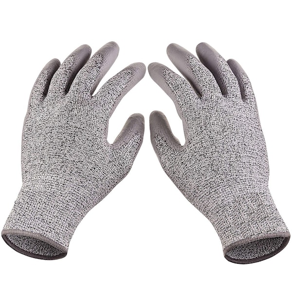 Åndbare beskyttelseshandsker gray extra large