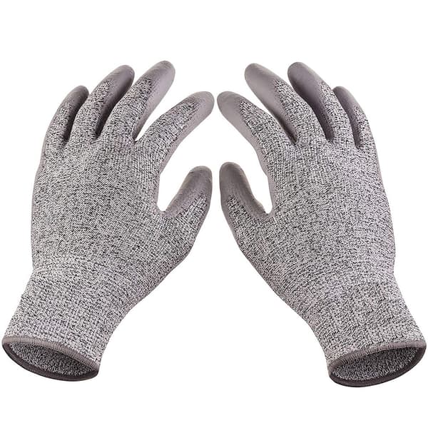 Skyddshandskar som andas gray extra large