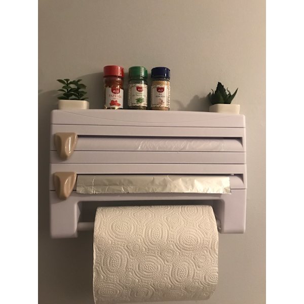 Köksarrangör Organizer Skärande kökstillbehör Khaki 38×7.5×26㎝