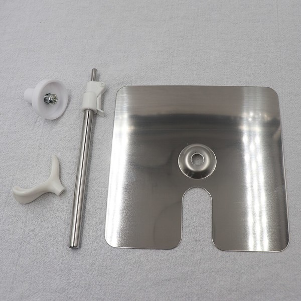 Dukkestativ Rustfrit Stål Display Justerbar Holder Dukker Universal Tilbehør silver SS