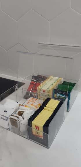 Kaffe tepåse få ett case 1pc