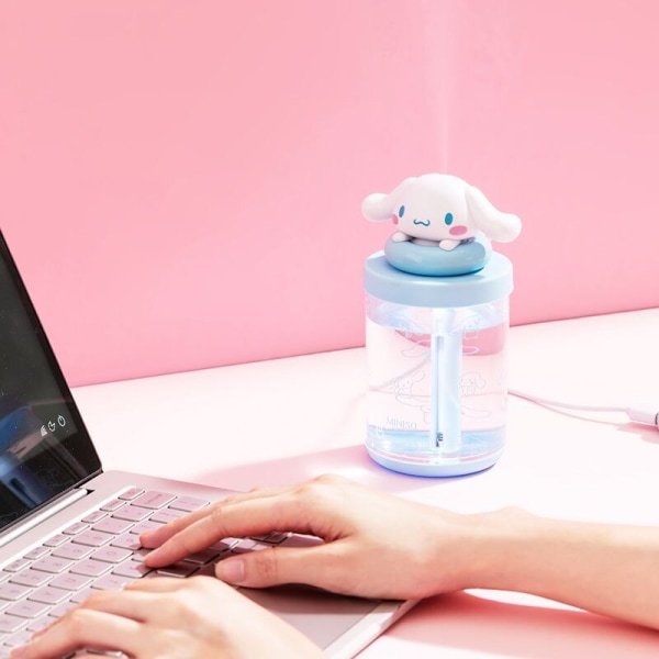 Cinnamoroll Anime Character Luftfuktare Desktop Night Light cinnamoroll