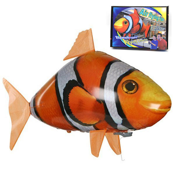 Fjärrkontroll Shark Toys Air Simning orange 155 x 100 x 60cm