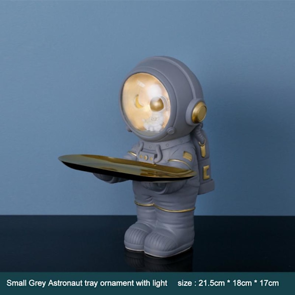 Astronaut Förvaringsbricka delar Heminredning grey S