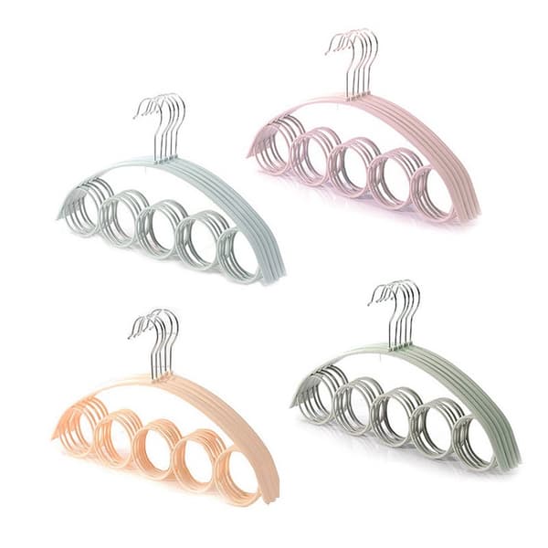 5-reikäinen köyden ripustin cream 2pcs