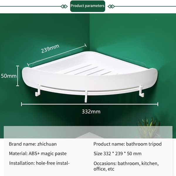 Väggförvaringsställ Badrumstillbehör green