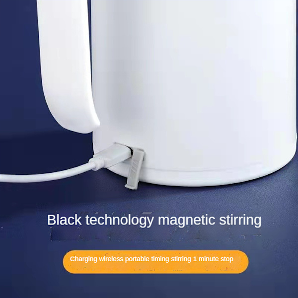 Creative 304 rostfritt stål Smart Coffee Milk Rir Cup black 450ml