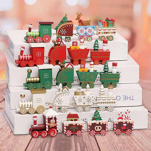 Christmas Kids Train Trädekorationer Juldekorationer Gingerbread Train