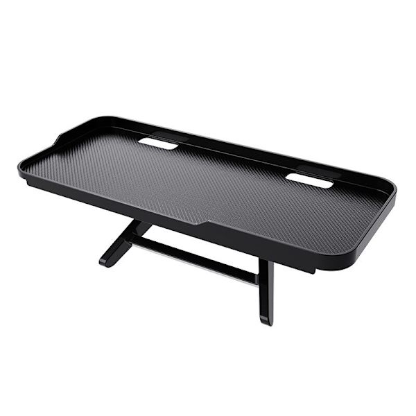 Hylde Monitor Rack Holder Praktisk Hjemmeopbevaring Computer Kontor Multifunktionel Organizer White