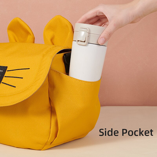 Stor kapacitet Mommy Travel Maternity Universal Barnvagnsväskor yellow 43*24*15cm