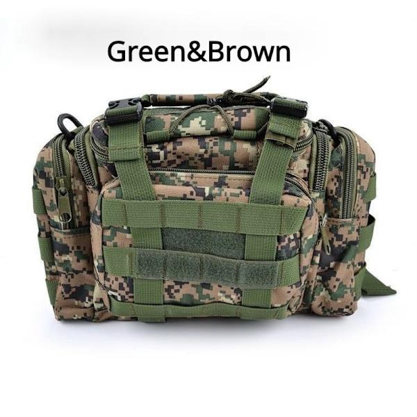 Utomhus Canvas Vattentät Fiske Lure Box Tactical Package armygreen