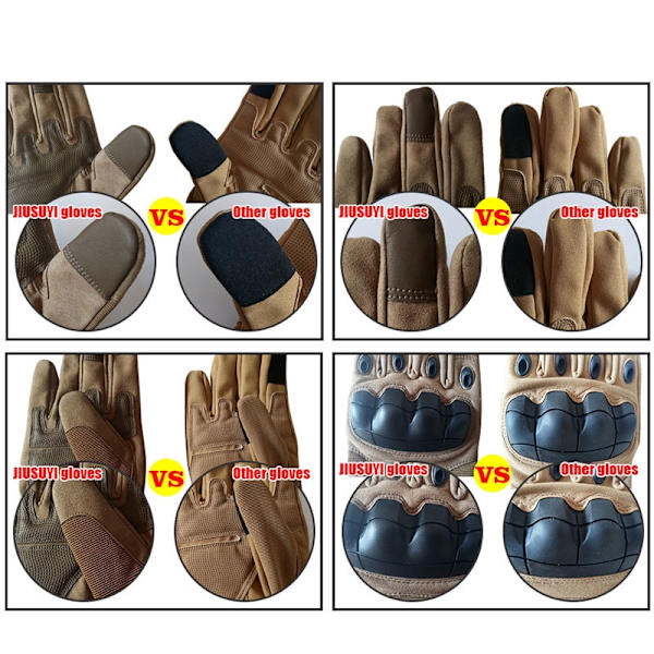 Touch Screen militære taktiske handsker Army skydehandske armygreen XL