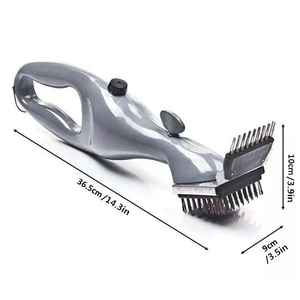 Rengöringsborste stålborste lampsvart fläckrengöringsgrillborste 1pc