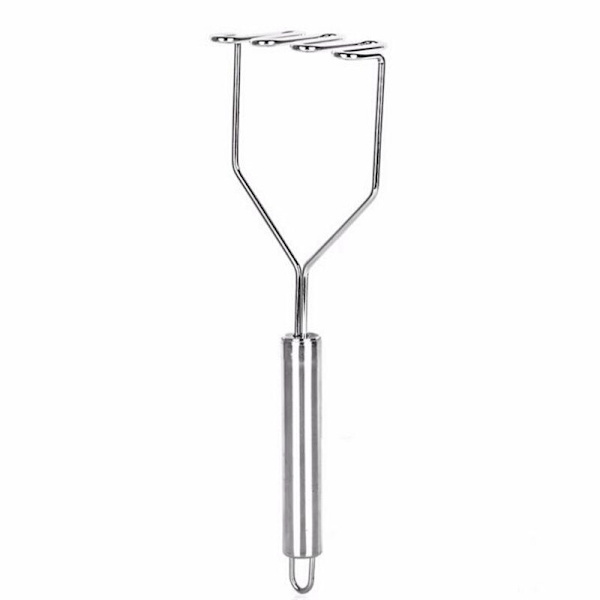 Grönsaksprylar Machine Masher Press Device Köksverktyg silver 24*9CM