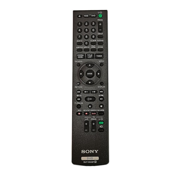 Rmt-d249p för Sony DVD-fjärrkontroll Rdr-at100 Rdr-at200 Rdr-hx680 Hx780