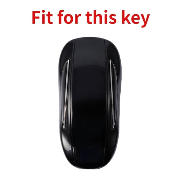 TPU-auton case cover Tesla Model 3 Model X Model S Model Y -laukkulle Smart Keys Protector silver for model s