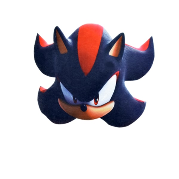 Jumpsuits til børn med maske Sonics Cosplay kostume til børn black 150cm