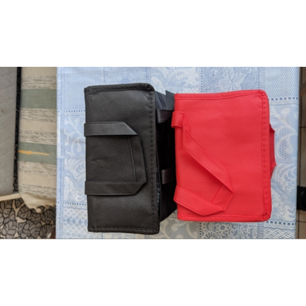 Camping frokost termisk isolerede køletasker red 21*14*17cm