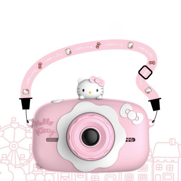 Anime Character Portable Photo Camera för barn with 32g tf card