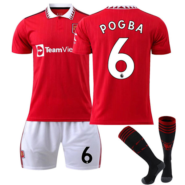 Lapsi / Aikuinen 22 23 World Cup Red Devils Jersey set 6 #m