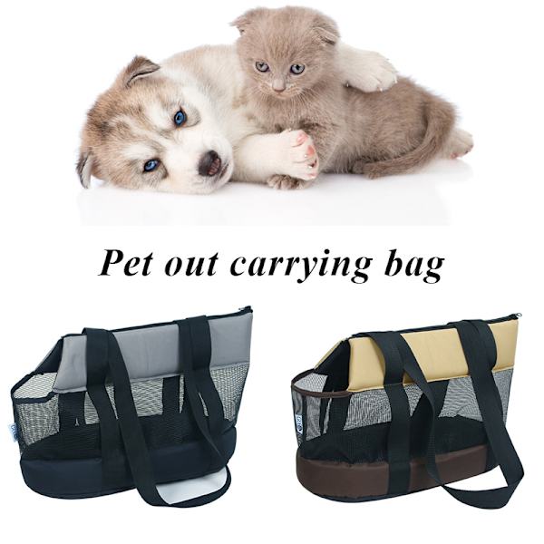 Pet Oxford tygväska black S