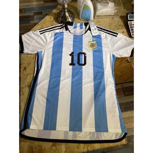 Børn / Voksen 20 21 World Cup Argentina Jersey fodboldsæt 9 xxl