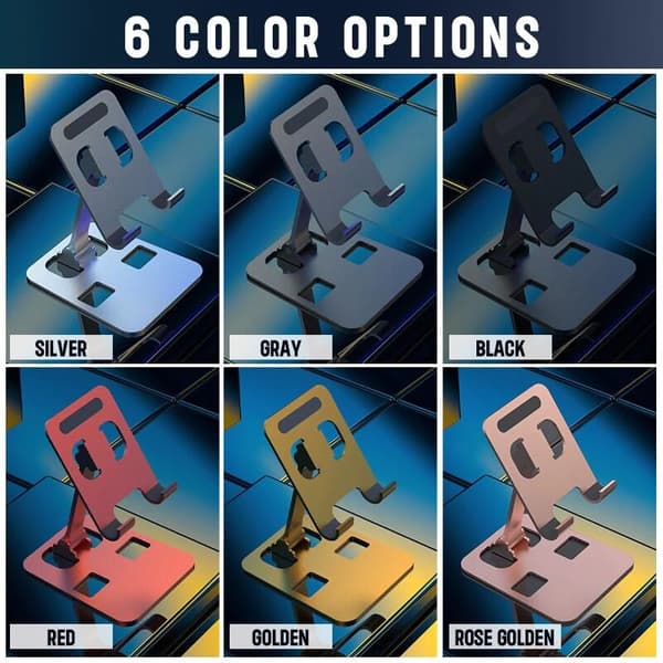 Foldet Justerbar Aluminiumslegering Holder Notebook Tablet Stand red 135*85*25mm
