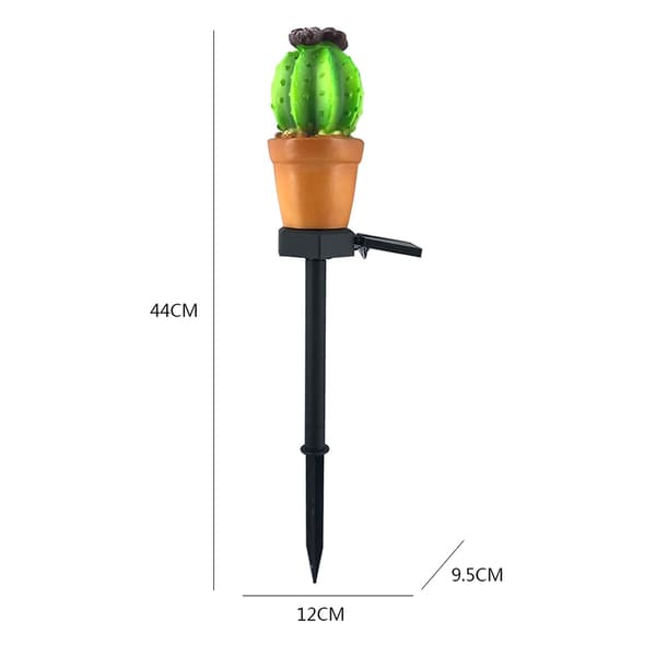 Havelyssensor Kontrollys Cactus LED Solar Light single-headed cactus