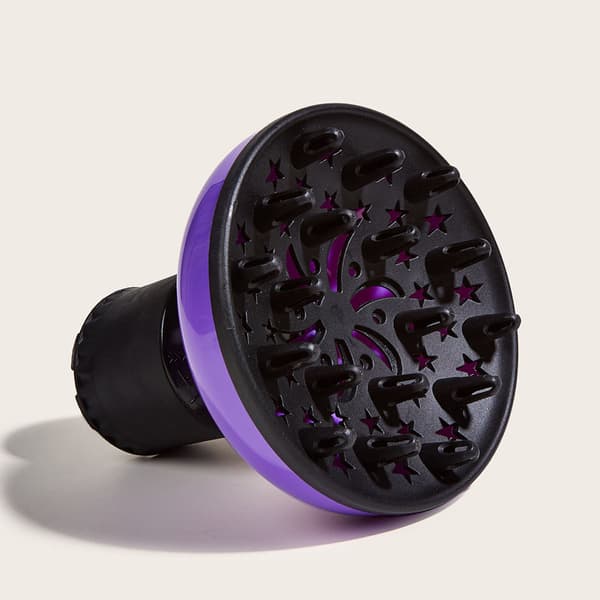 4,2-5,8 cm lockigt hår diffusor big wave verktyg purple