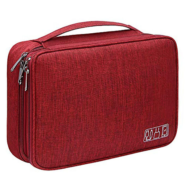 Vattentät Travel Digital Accessory Bag blue