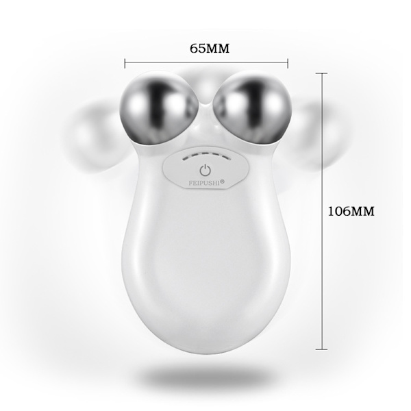 Mikro-Elektrisk Stramning Løft Fjern Rynker Massager white 10.5*6.5*3.8cm