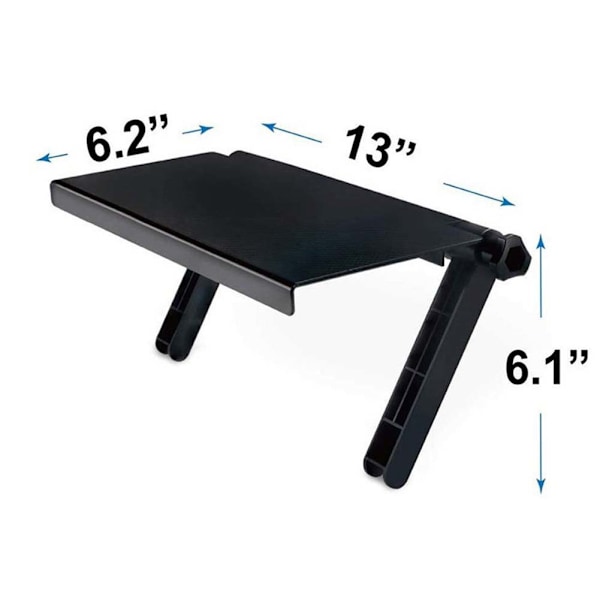 Universal Smart TV Box Stand DVD Set Top Box Mount Holder black 328*163*15mm