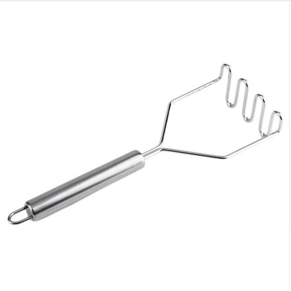 Grönsaksprylar Machine Masher Press Device Köksverktyg silver 24*9CM