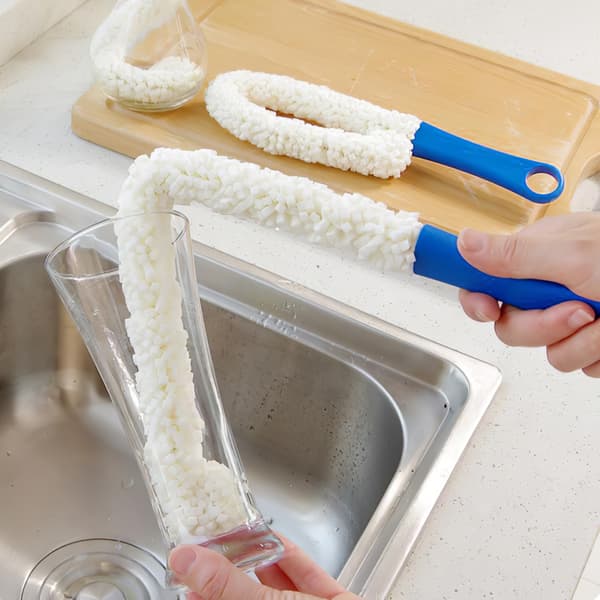 Vikbar kopp borste glas kopp köksredskap 1pc