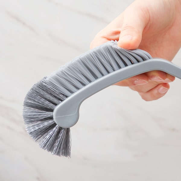 Gummi væghængt toiletbørste rengøring af badeværelsestilbehør gray 12*5.2*35.5cm