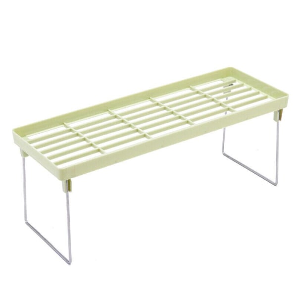 Köksskåp Organizer Rack Plast Matlagning Kryddflaska Håll köket rent green