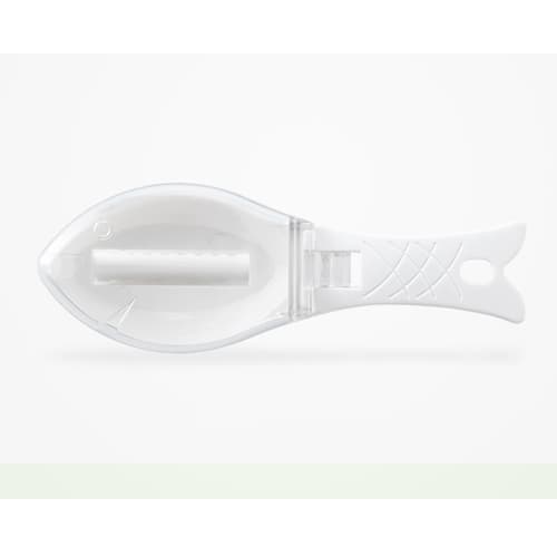 Fiskeskindsbørsteskraber white